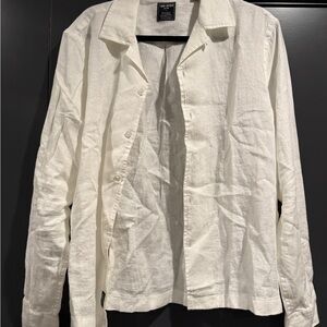 Todd Snyder Cream Linen Blazer